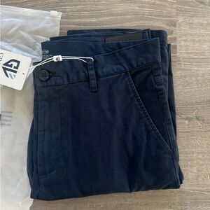 Men's Navy Chinos by AG